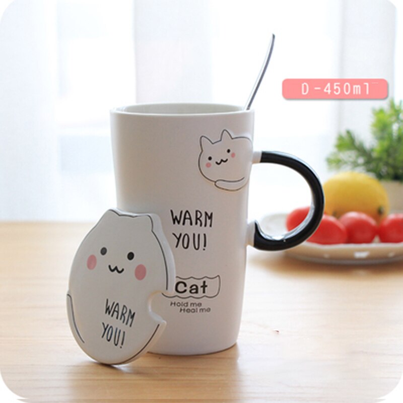 Couple Cat Ceramic Cup