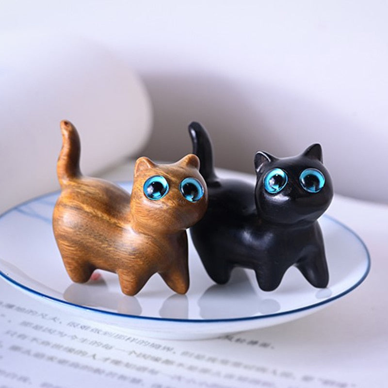 Cat Miniature Figurine