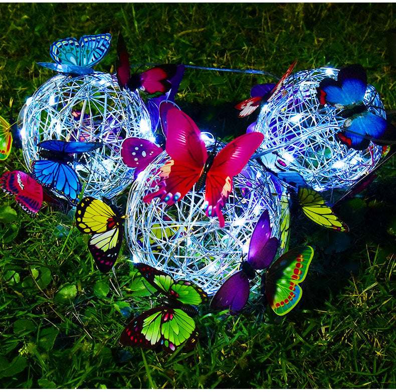 Fairycore Solar Led Butterflies Tangle
