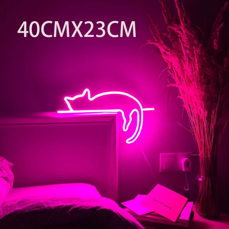 Cat Neon Sign Light