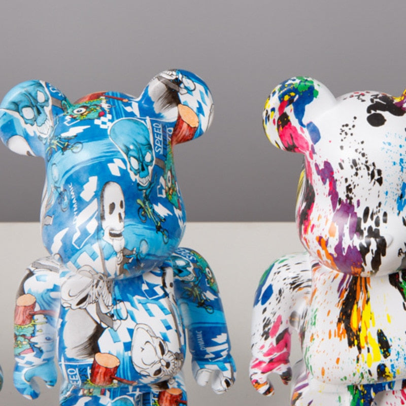 Y2k Resin Bearbricking Figurine