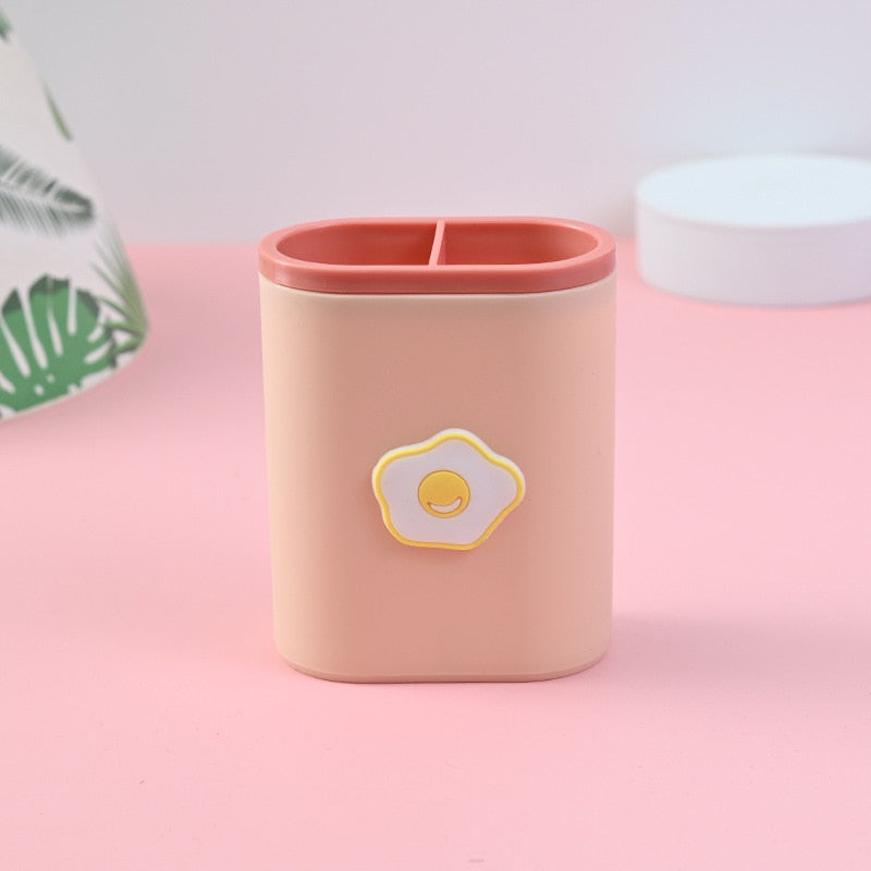 Kawaii Cartoon Pen Holder