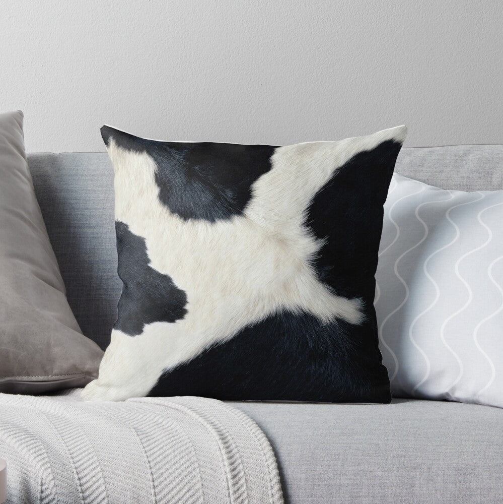 Y2K Cow Pillow Case