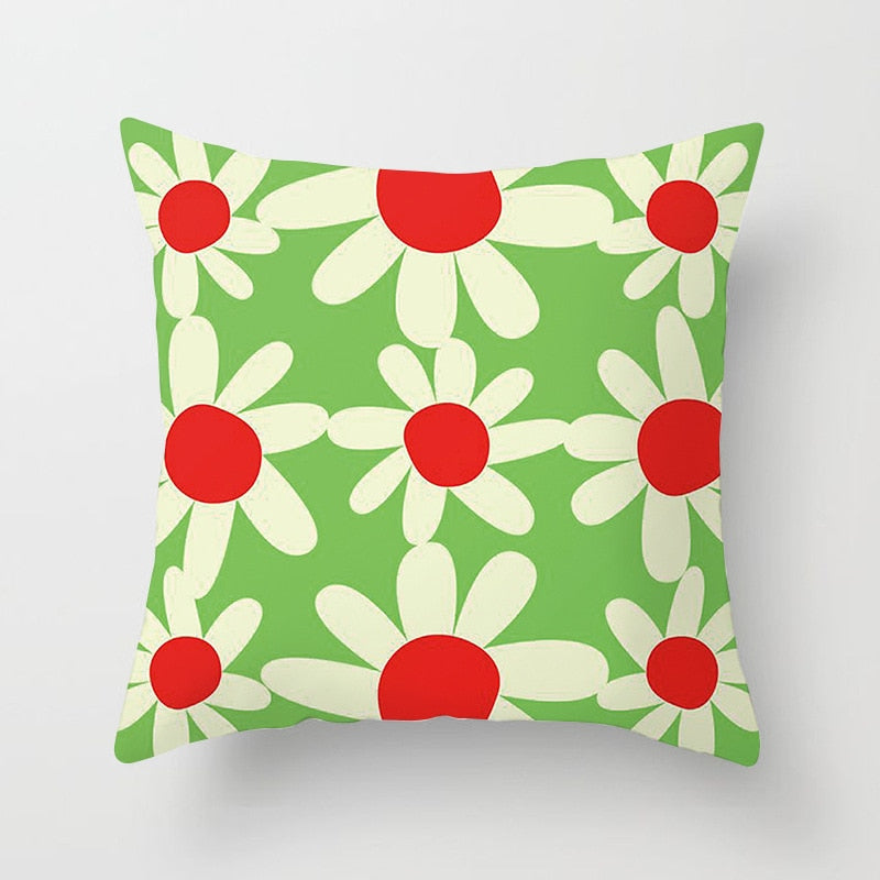 Summer Daisy Pillow Cases