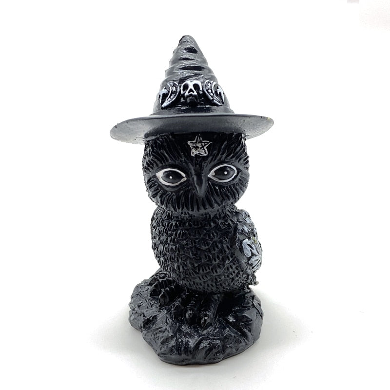 Witch Cute Animals Figurines