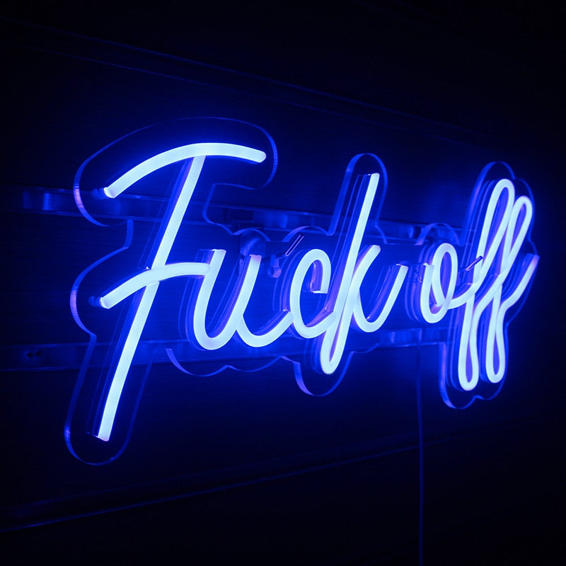 Grunge Bad Personality Neon Sign