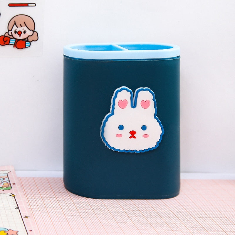Kawaii Cartoon Pen Holder