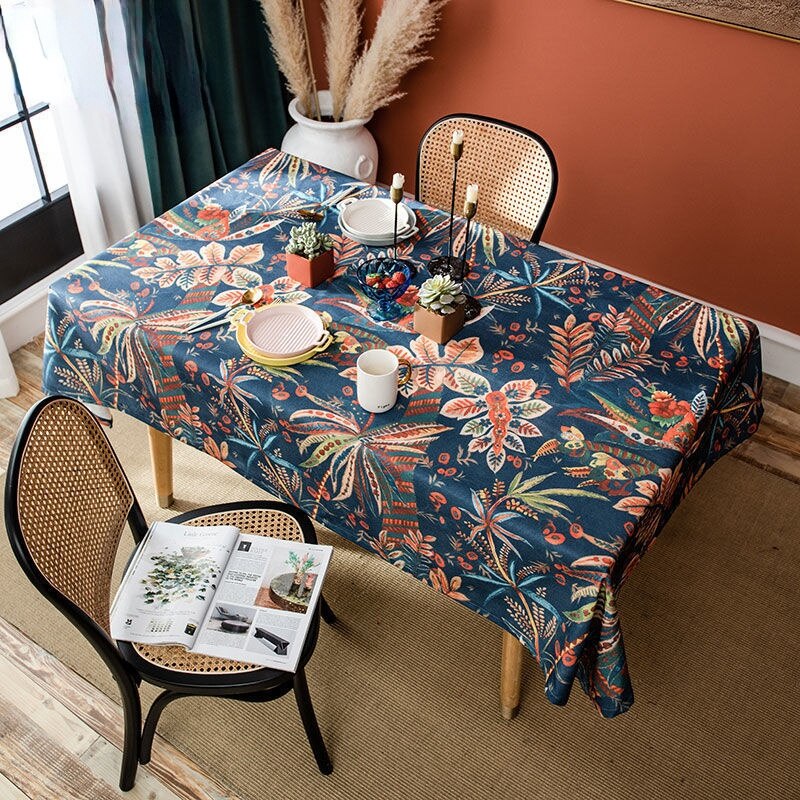 Retro Thickened Tablecloth