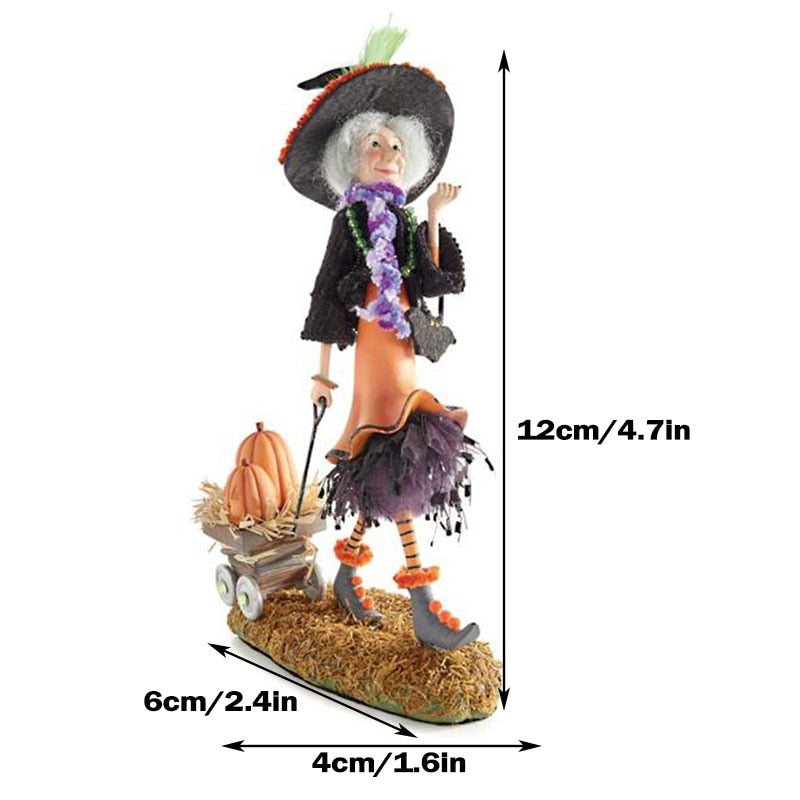Witch Halloween Party Figurines