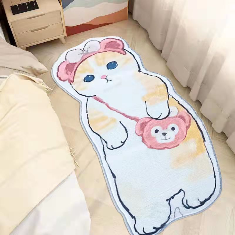 Kawaii Cat Fluffy Carpet