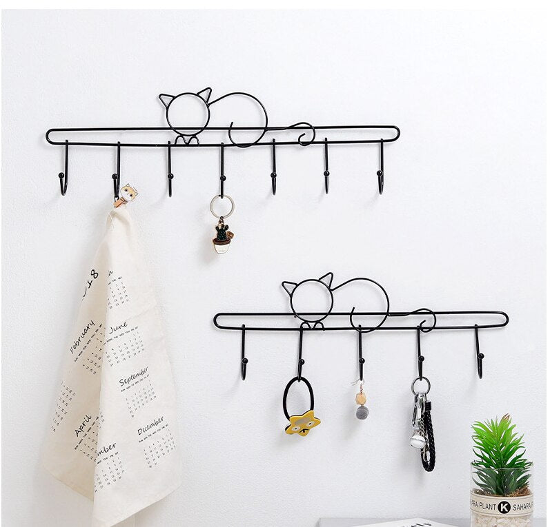 Cat Wall Hook Hanger