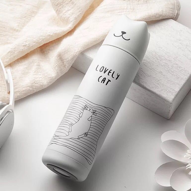 Cat Vacuum Thermos Bottle