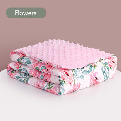 Soft baby crib blanket