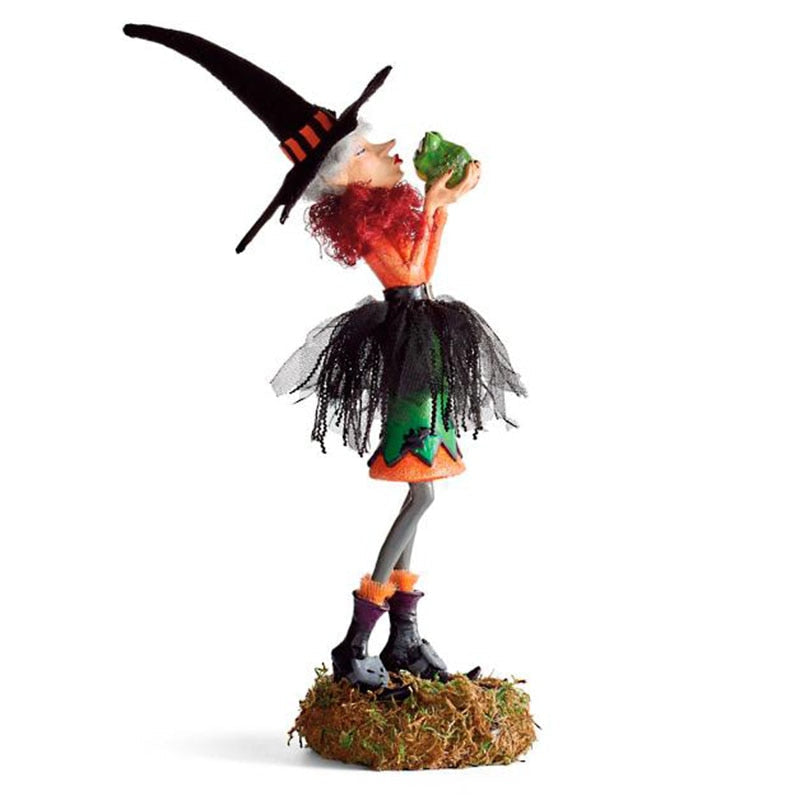 Witch Halloween Party Figurines
