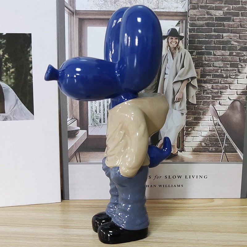 Y2K Balloon Dog Figurine