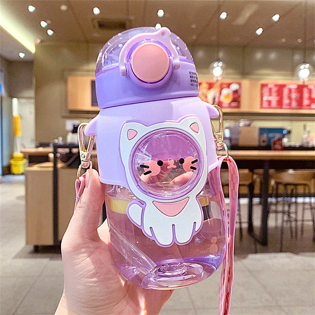Kawaii Animals Water Bottle