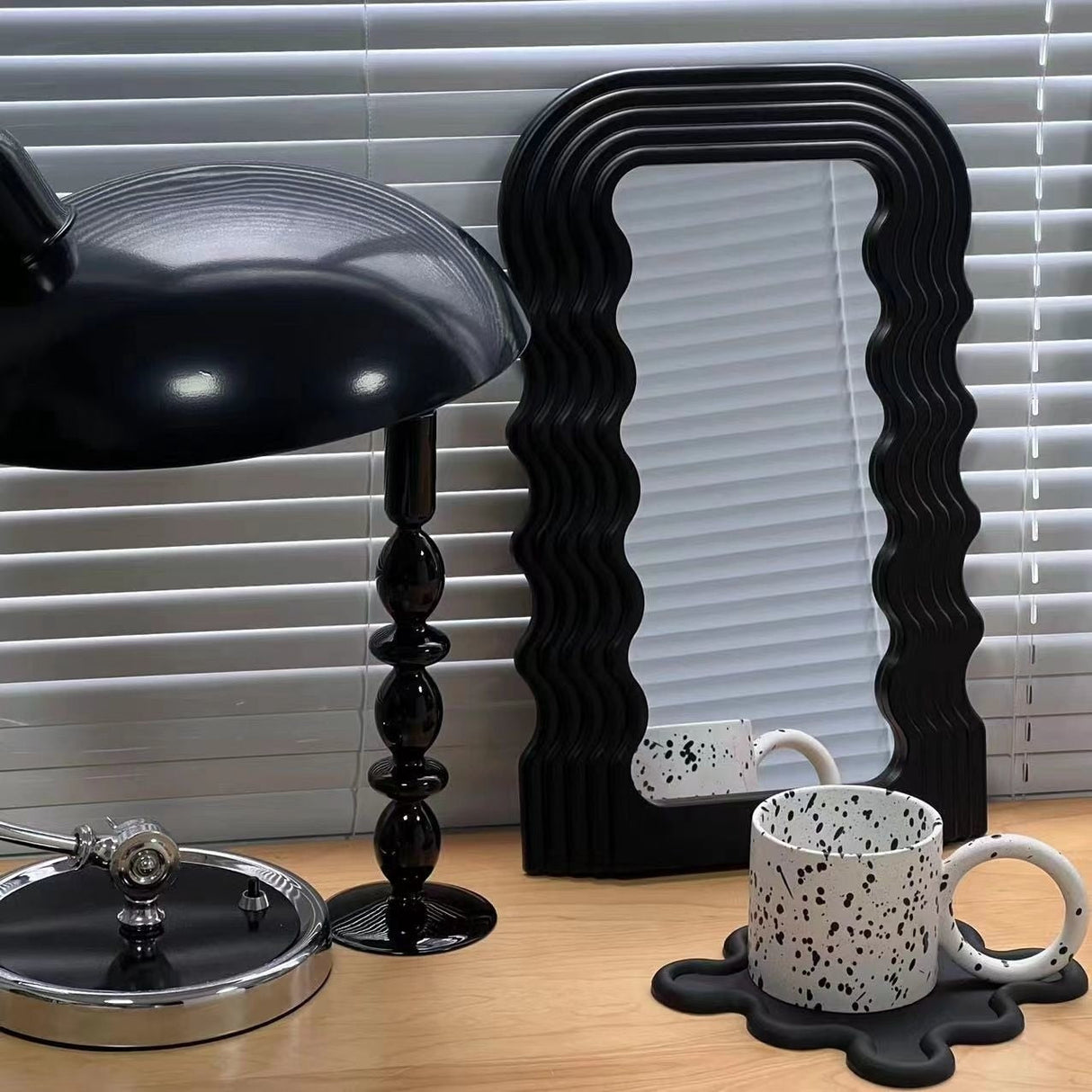 Egirl Glowing Wave Mirror