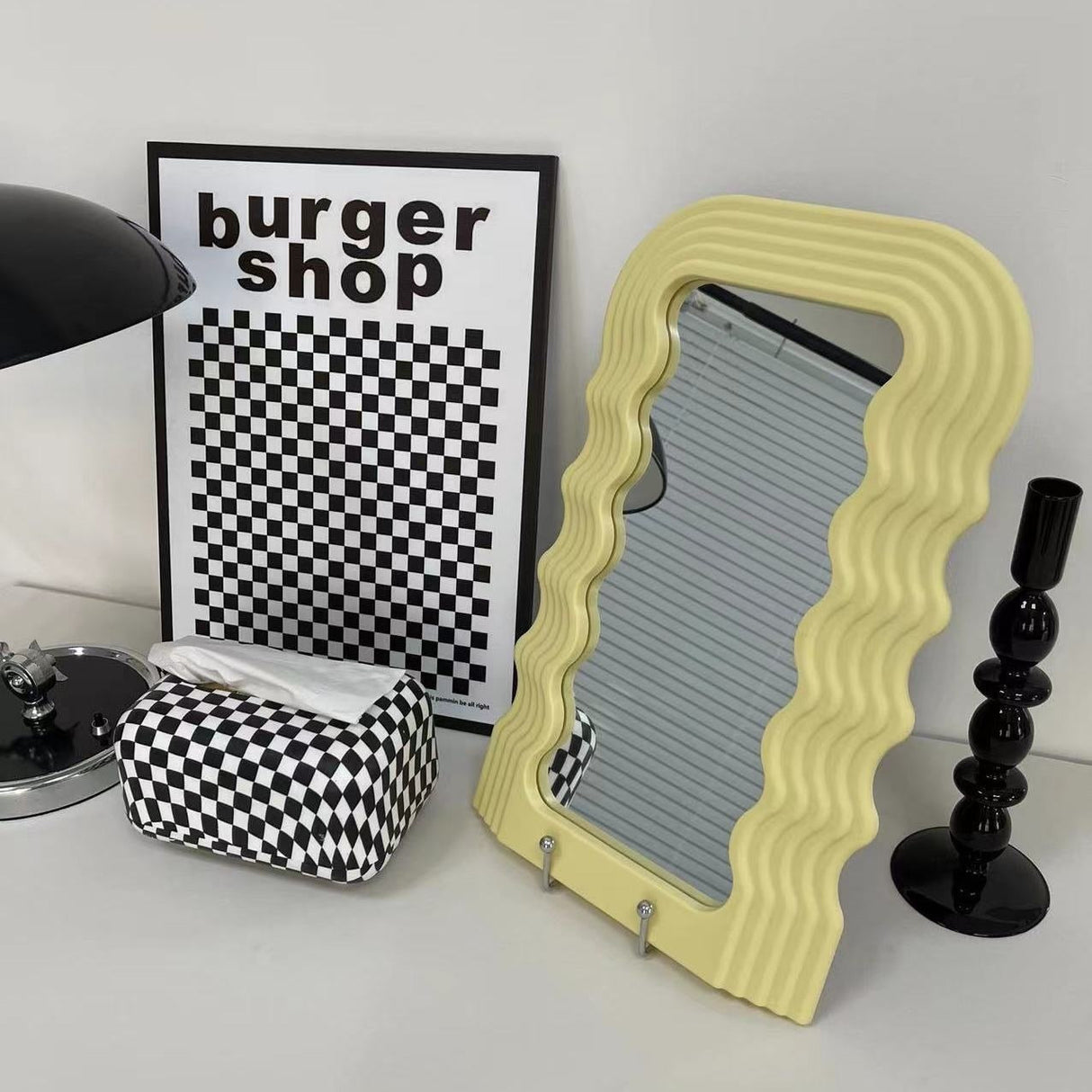 Egirl Glowing Wave Mirror