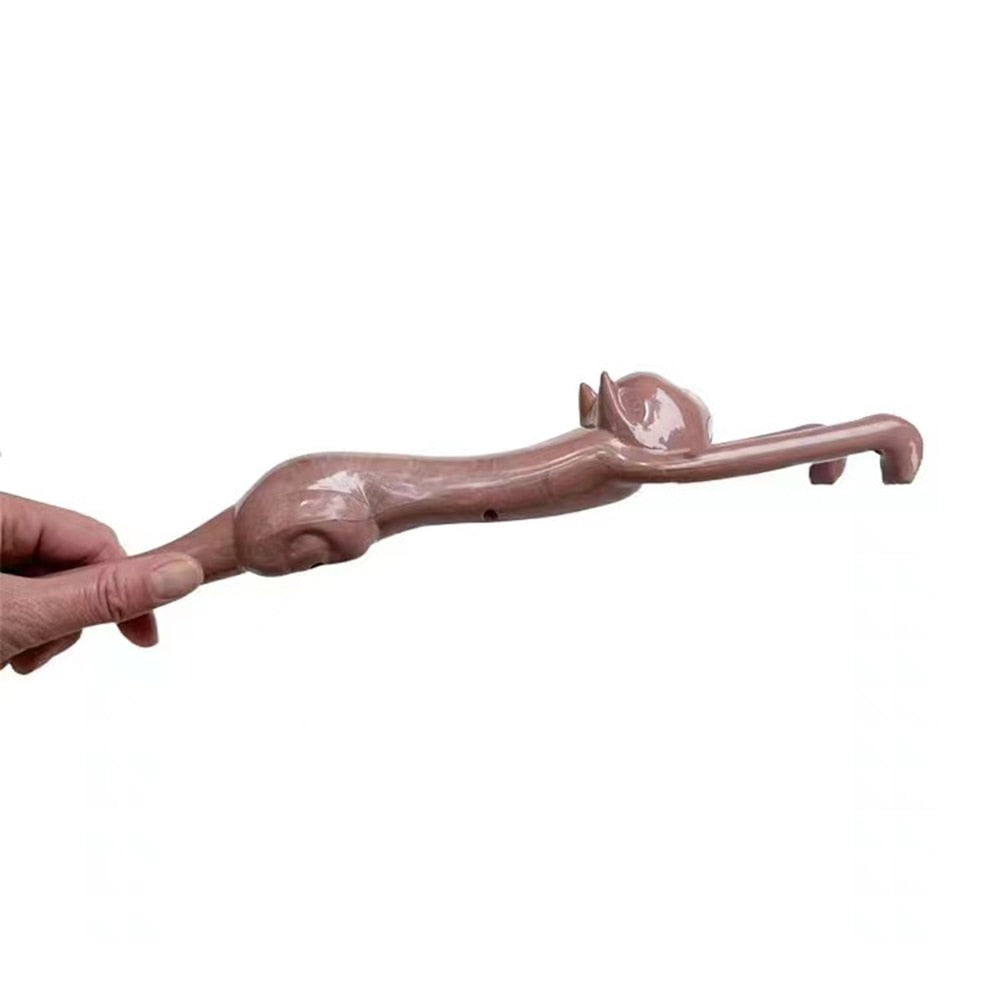 Funny Basswood Cat Back Scratcher