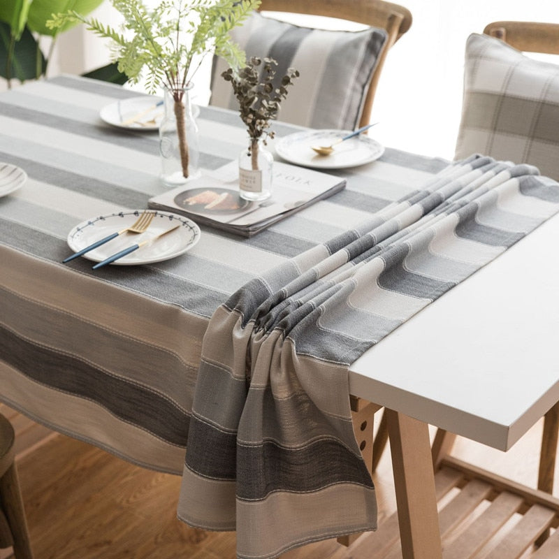 Modern Minimalist Tablecloth