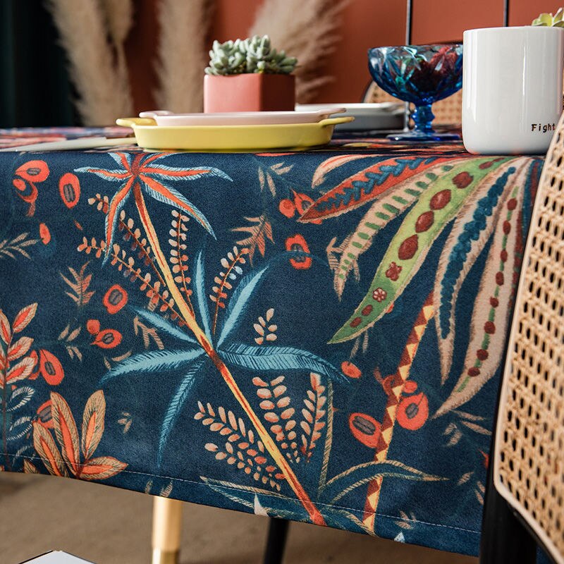 Retro Thickened Tablecloth