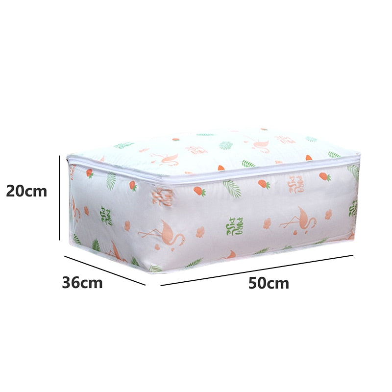Preppy Patterned Foldable Storage Bag