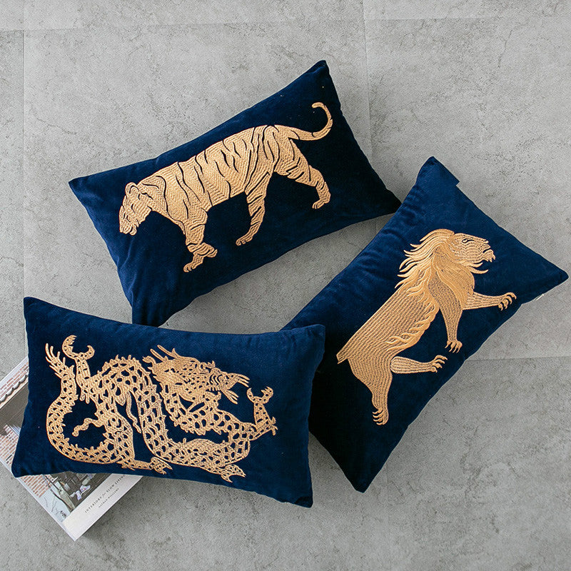 The Fabulous Beasts Velvet Pillow Cover Collection