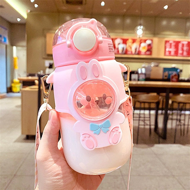 Kawaii Animals Water Bottle