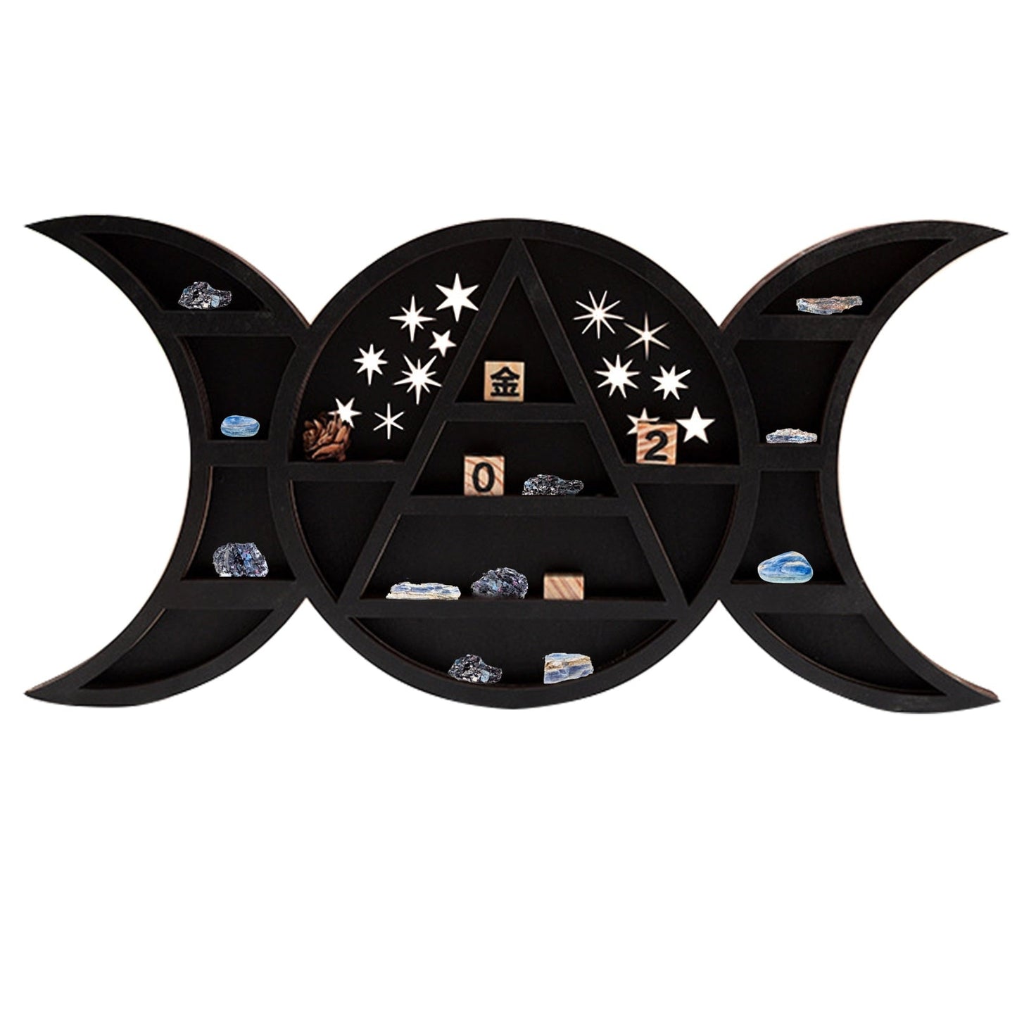 Witch Wall Hanging Moon Shelf