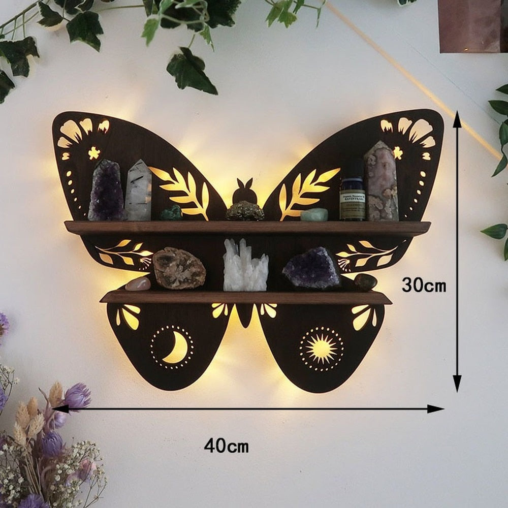 Fairy Wooden Wall Hanging Shelf