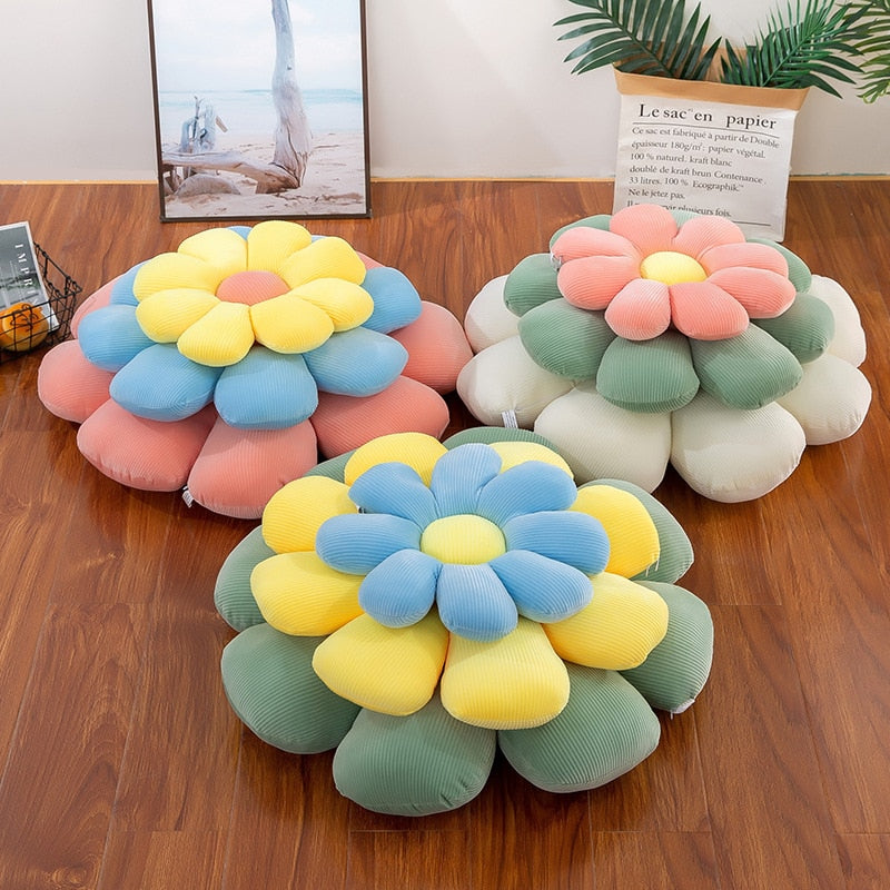 Super Flower Daisy Pillow