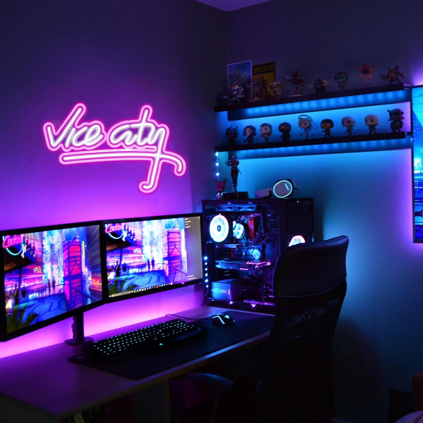 Vice City Neon Sign Led