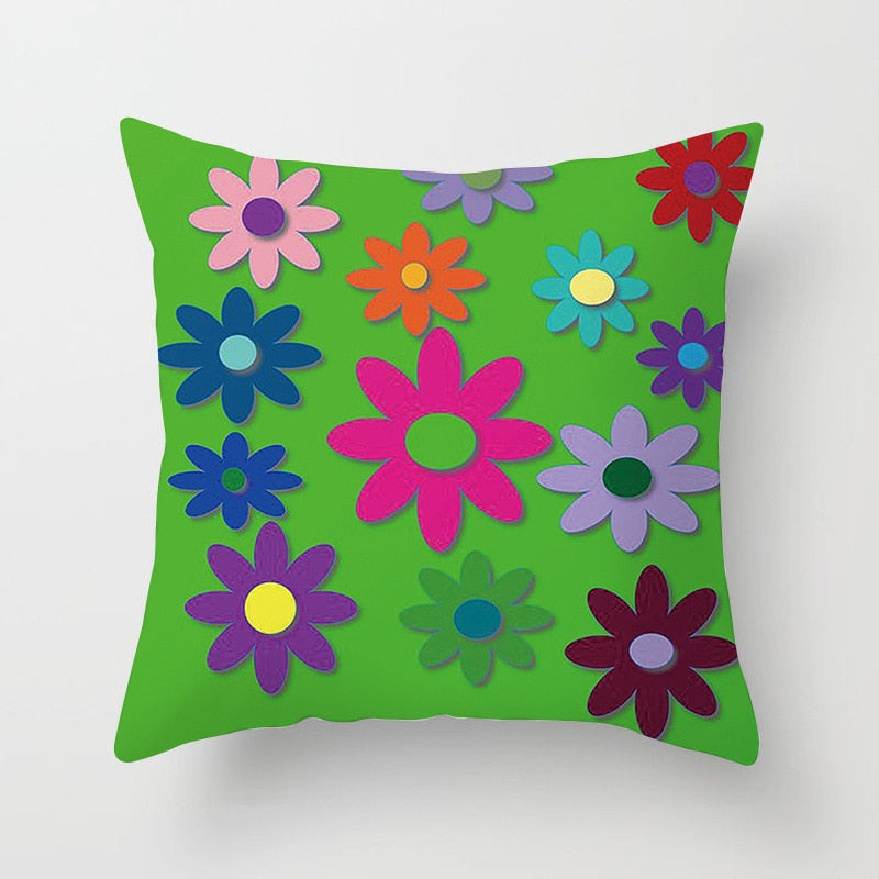 Summer Daisy Pillow Cases