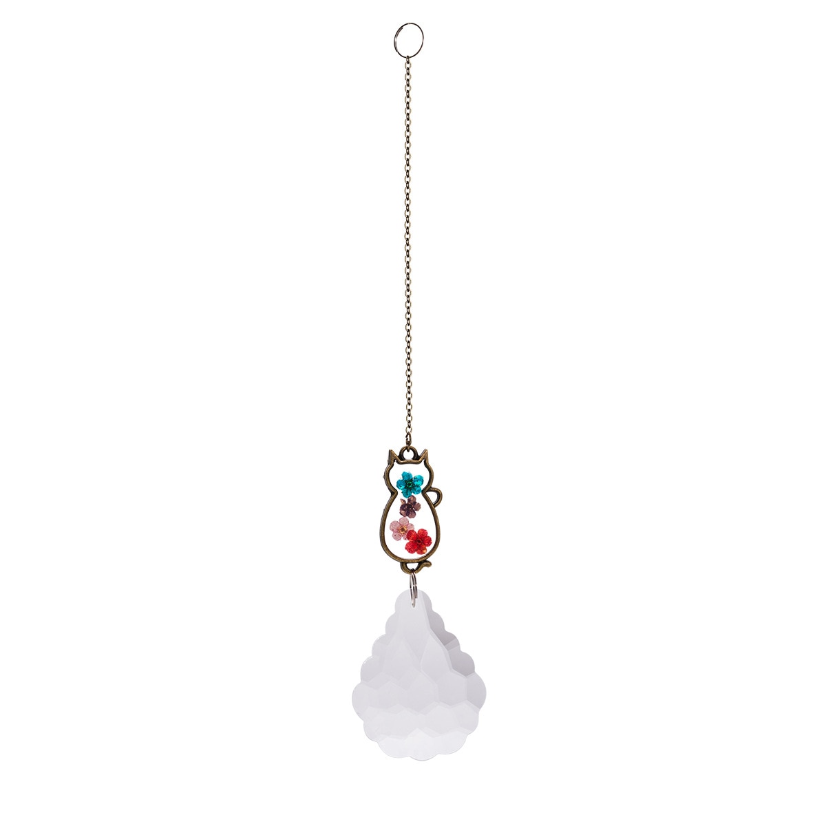 Crystal Cat Sun Catcher