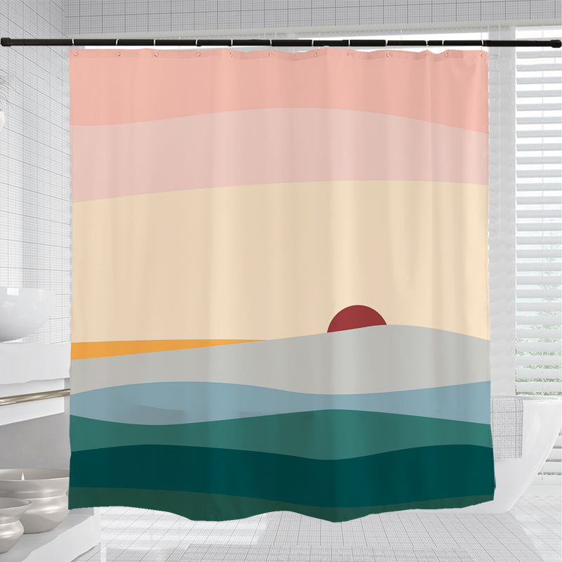 Colorful Sunrise Shower Curtain