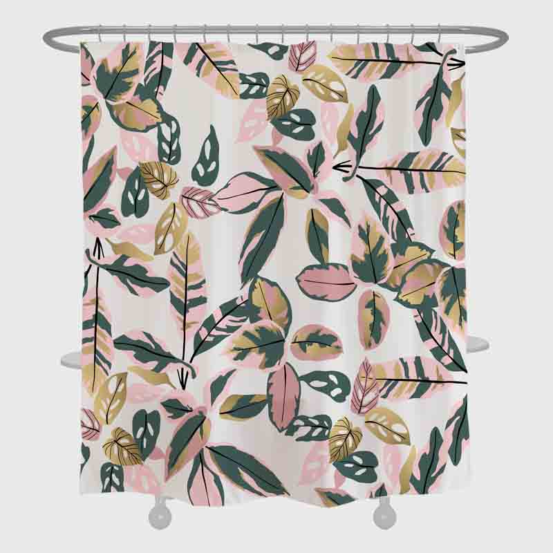 Colorful Leaves Shower Curtain