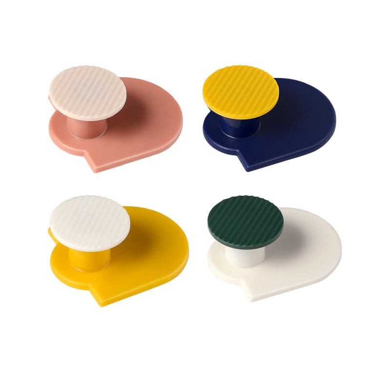 Geometric Adhesive Wall Hooks