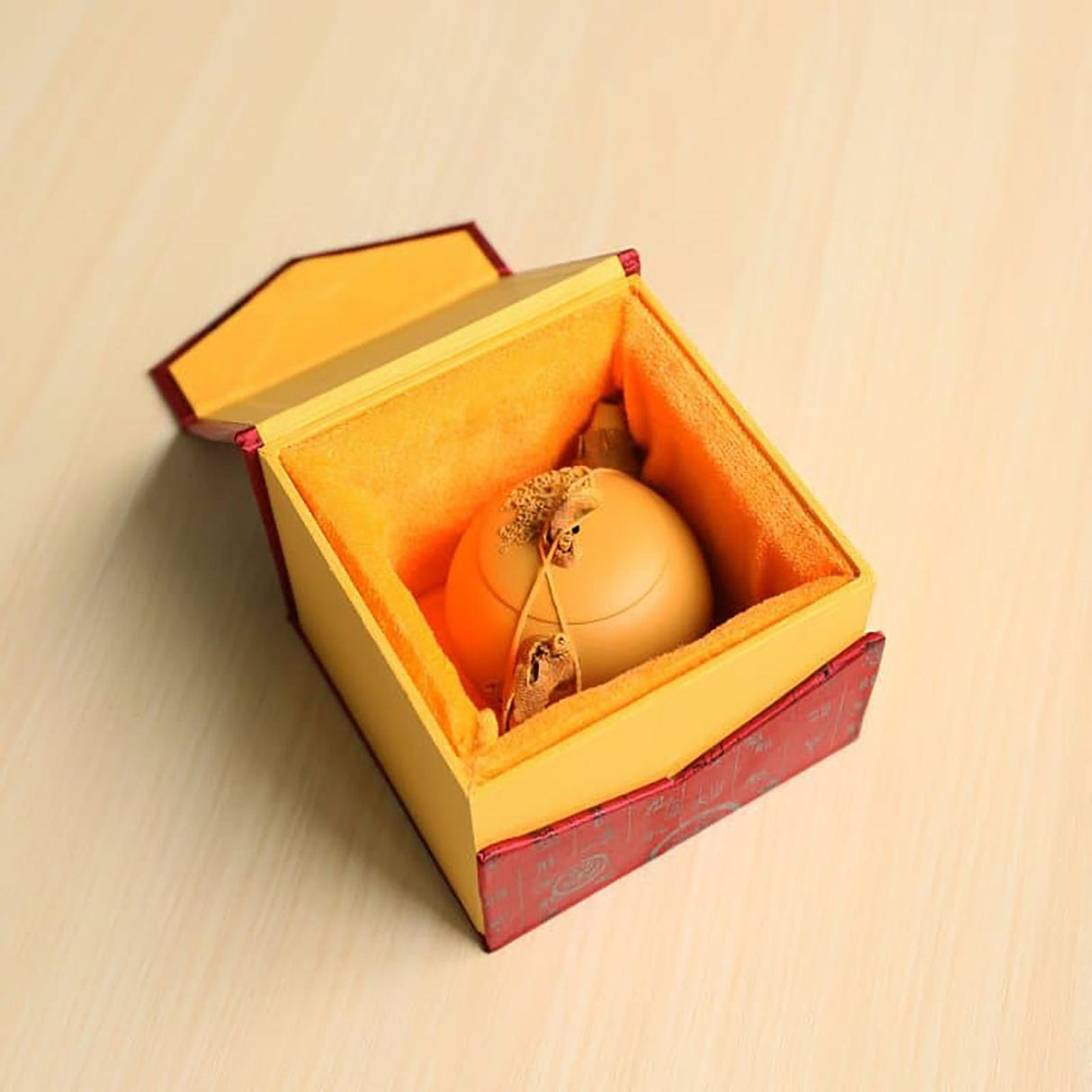 Imitation Bark Yixing Zisha Teapot