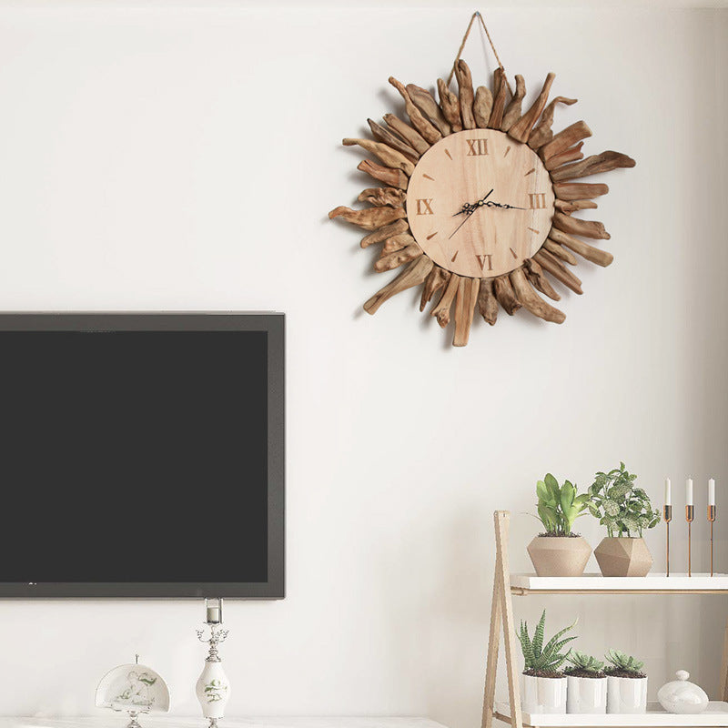 Wooden Silent Wall Clock