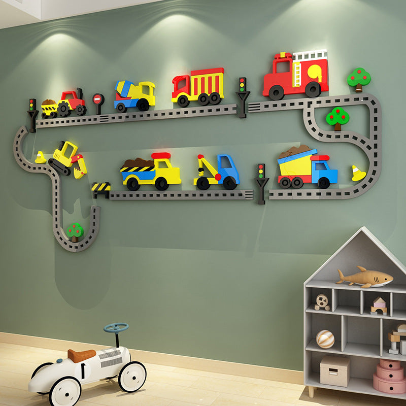Cars Transportation Wall Stickers