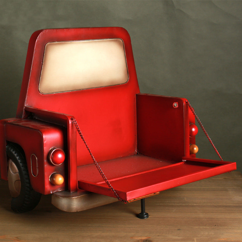 Red Pickup Truck Wall Decoration