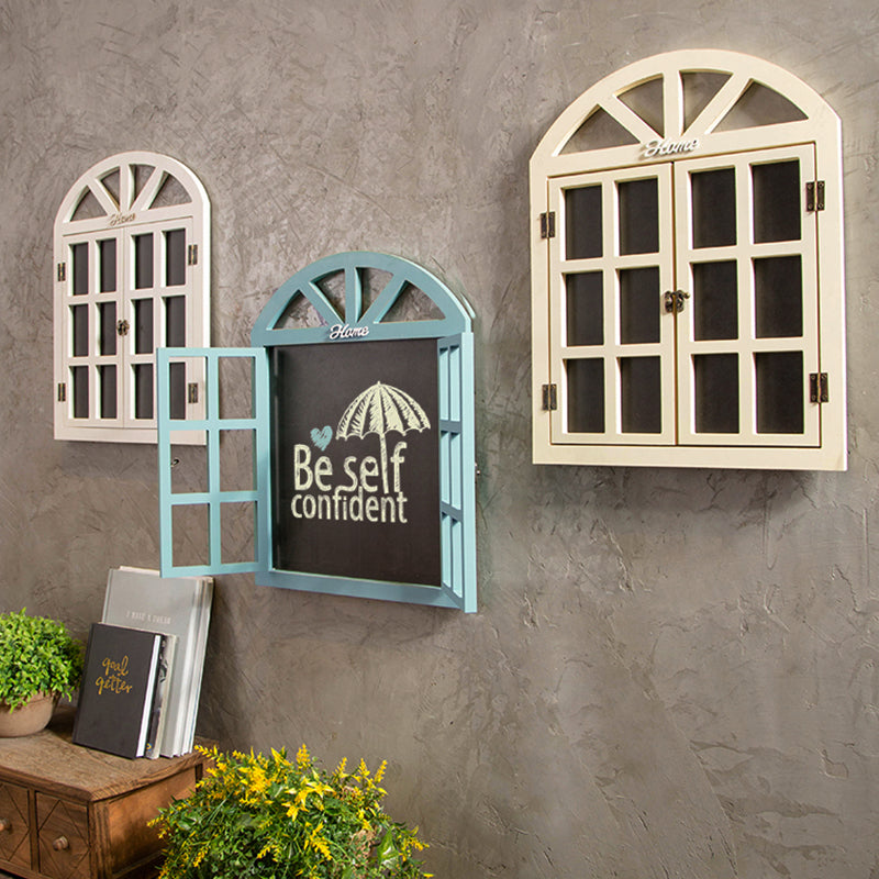 Arched Window Frame Wall Decor
