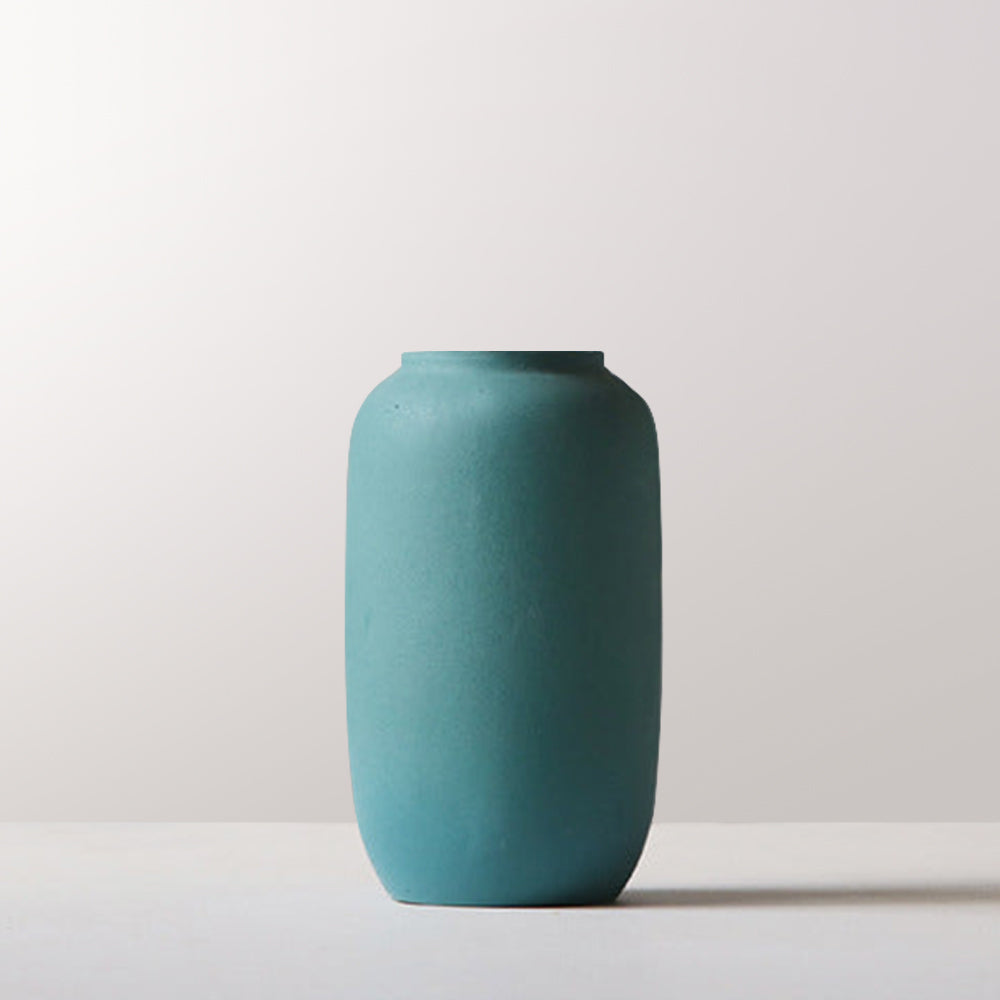 Modern Pure Color Vases with Flower