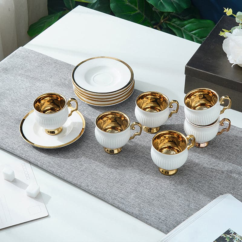 Turkish Tea Cups and Saucers