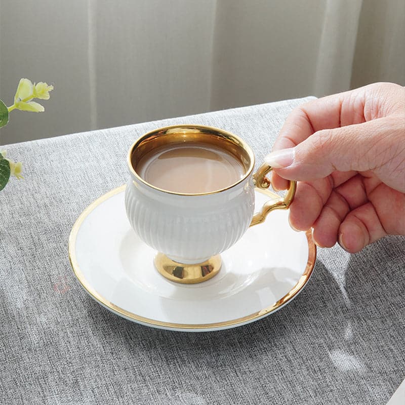 Turkish Tea Cups and Saucers