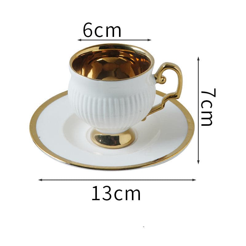 Turkish Tea Cups and Saucers