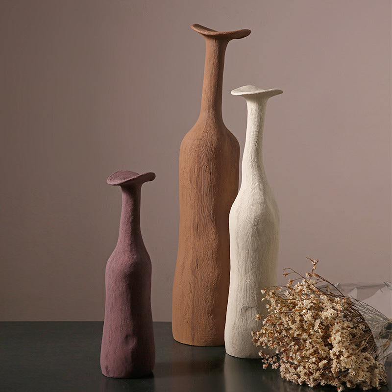 Nordic Morandi Color Art Vases