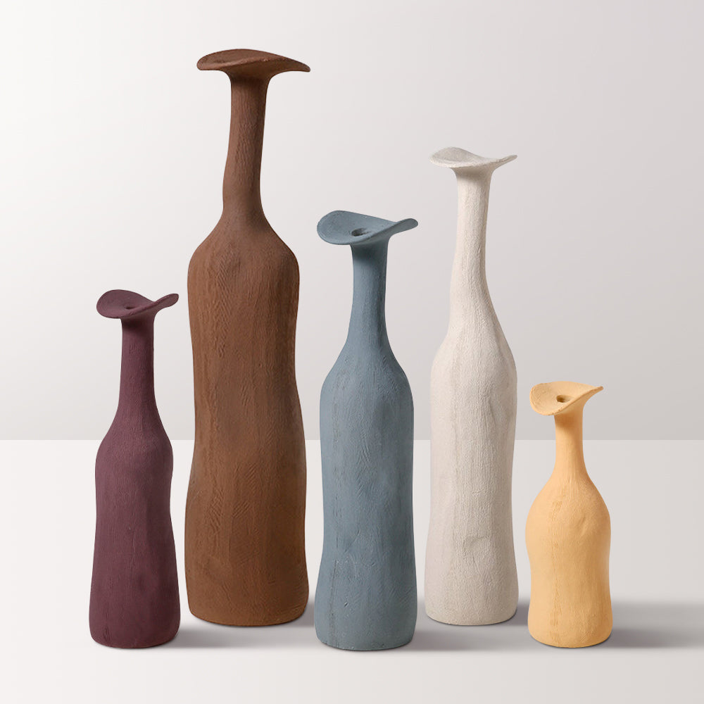 Nordic Morandi Color Art Vases