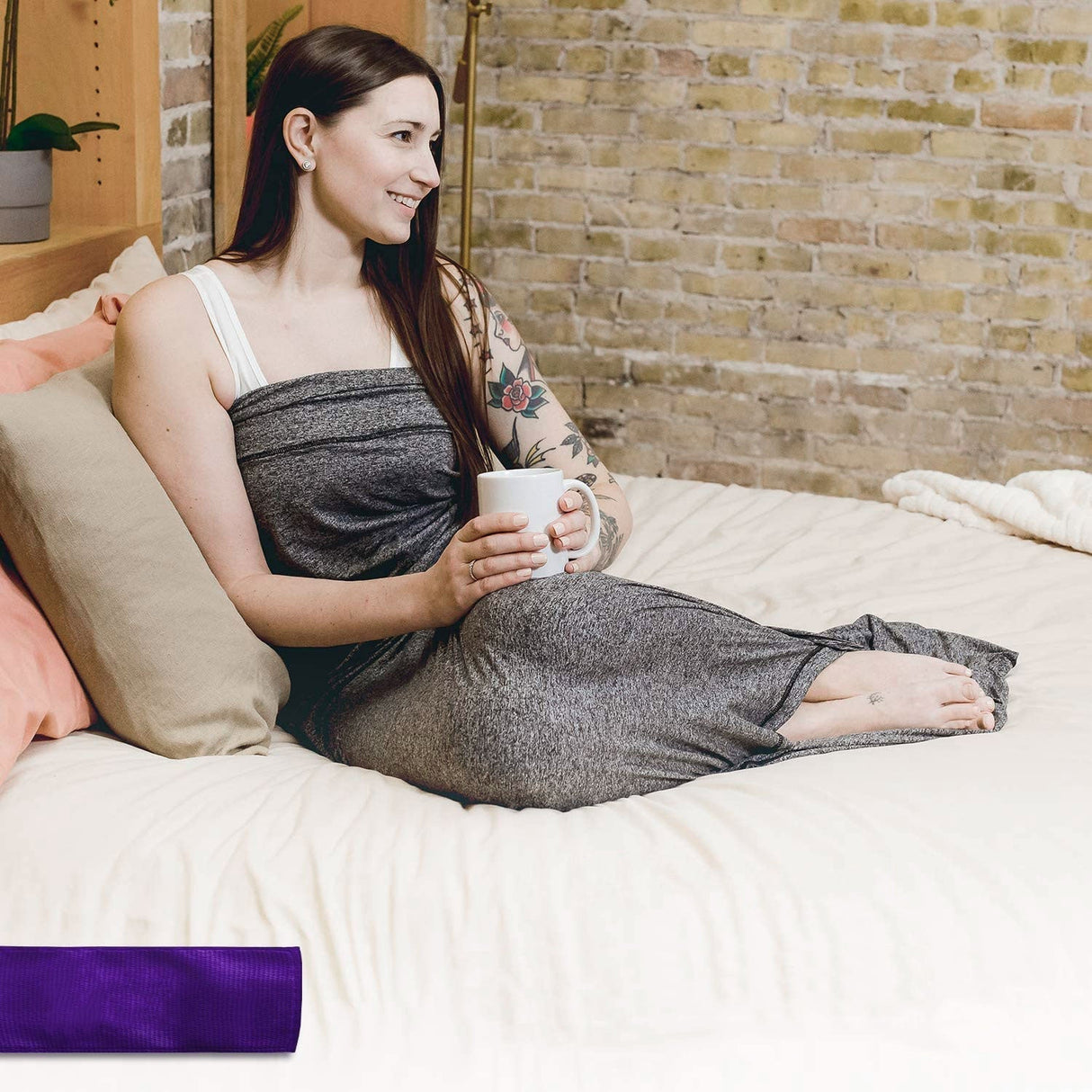 Grey Sleeping Wearable Blanket