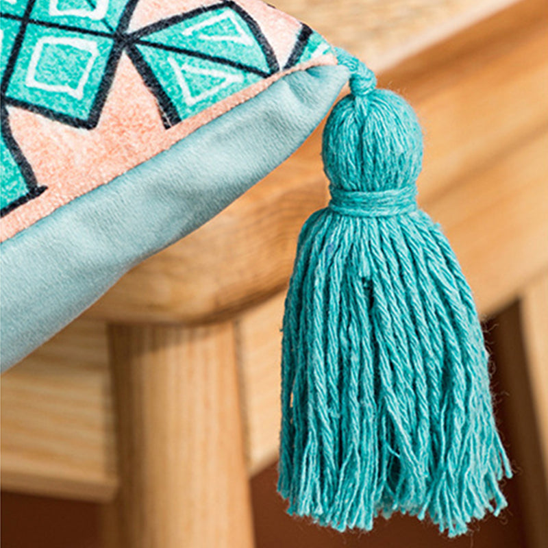 Moroccan Geometric Throw Pillow Covers